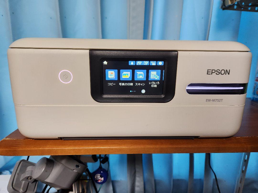 中古 動作品】EPSONエコタンク複合機EW-M752T 印刷枚数約2400 中古 動作品】EPSONエコタンク複合機EW-M752T 印刷枚数約2400