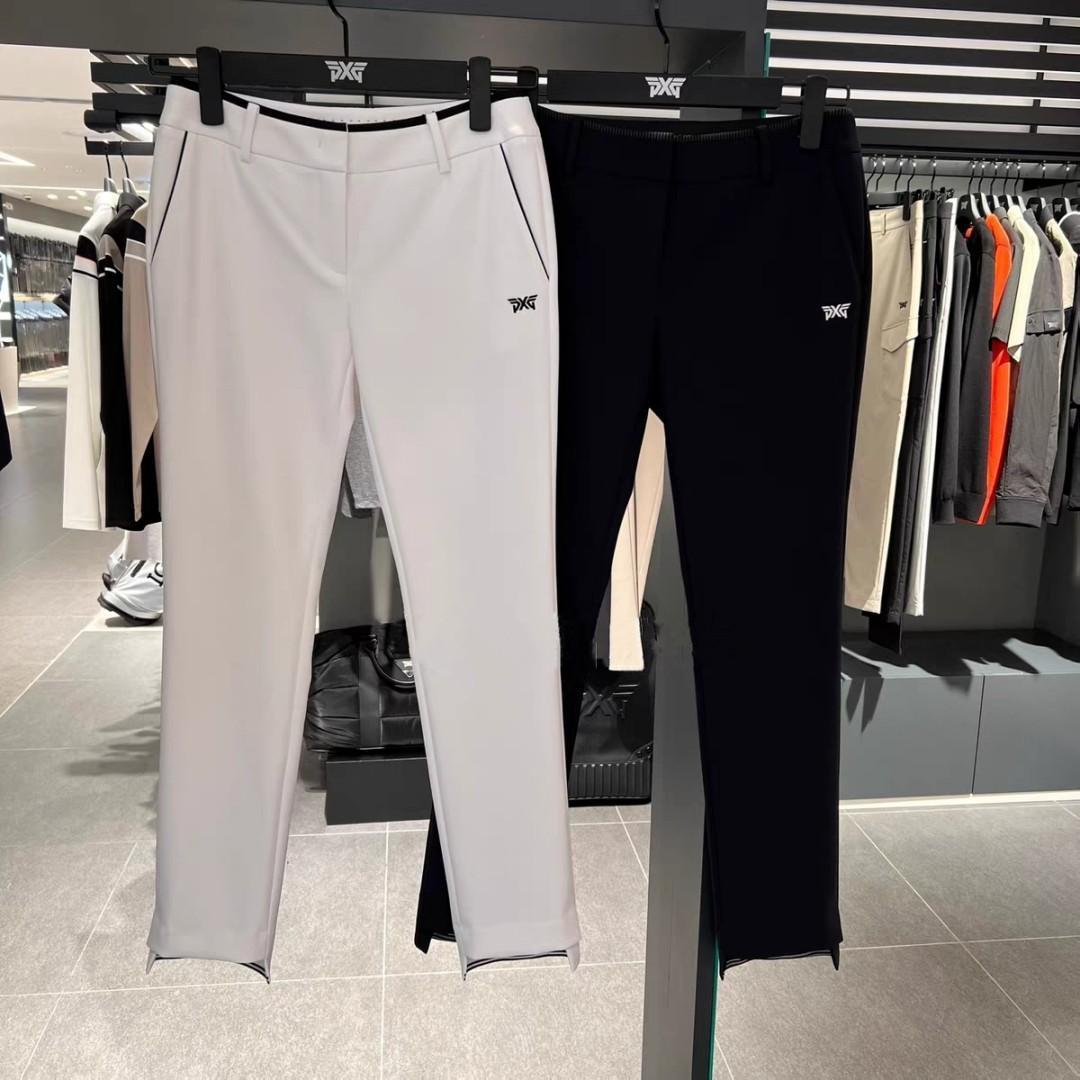 PXG ゴルフウェアレディースパンツ、カジュアルストレートパンツ、ストレッチ