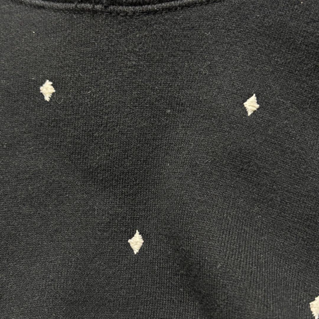 【UNDERCOVER】02ss HAZE期 ダイヤ柄刺繍 ノースリーブパーカー