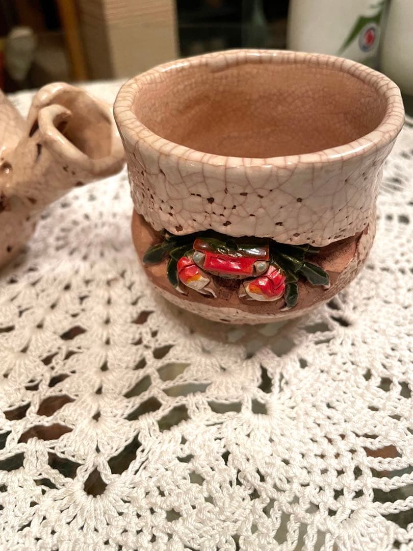 ★激レア★楽山焼 蟹 6点セット ☆激レア☆楽山焼 蟹 6点セット m45891885488_1.jpg?1690346244