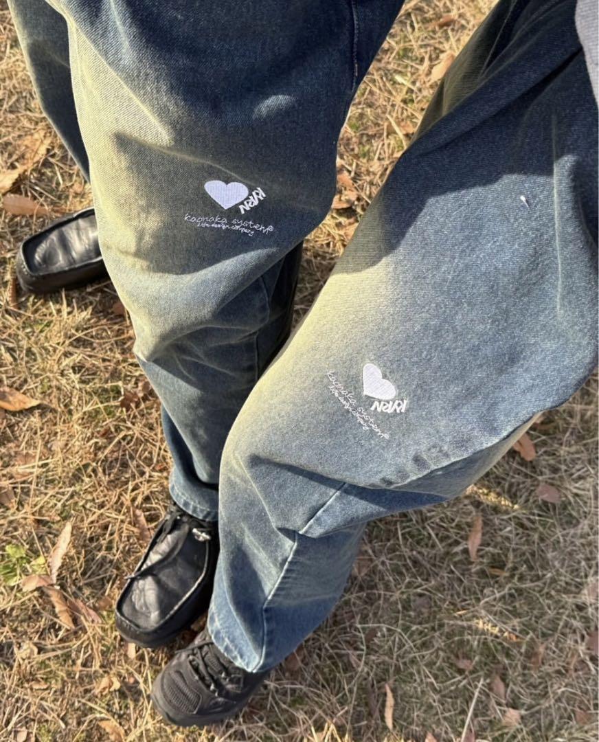 パンツ vintage kaoyorinakami PUNCHBABY denim