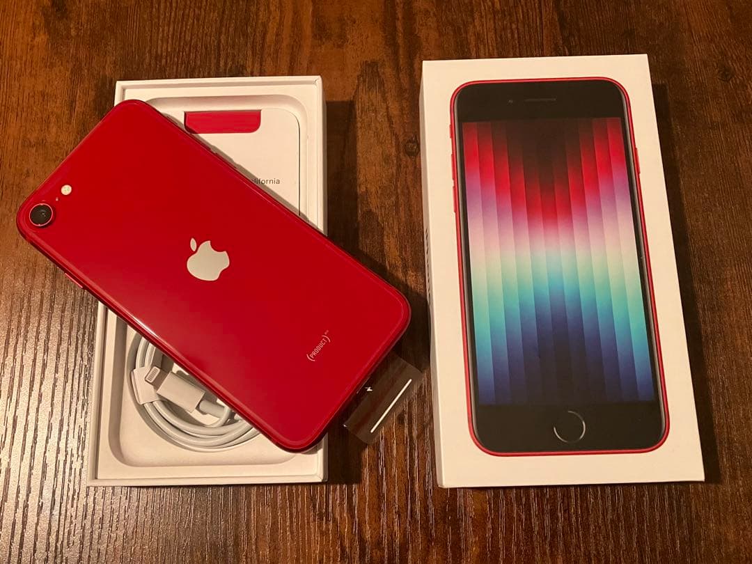 [8/27まで値下げ]iPhoneSE 第3世代 64GB プロダクトレッド APPLE 〔中古〕iPhone SE 第3世代 64GB プロダクトレッド MMYE3J