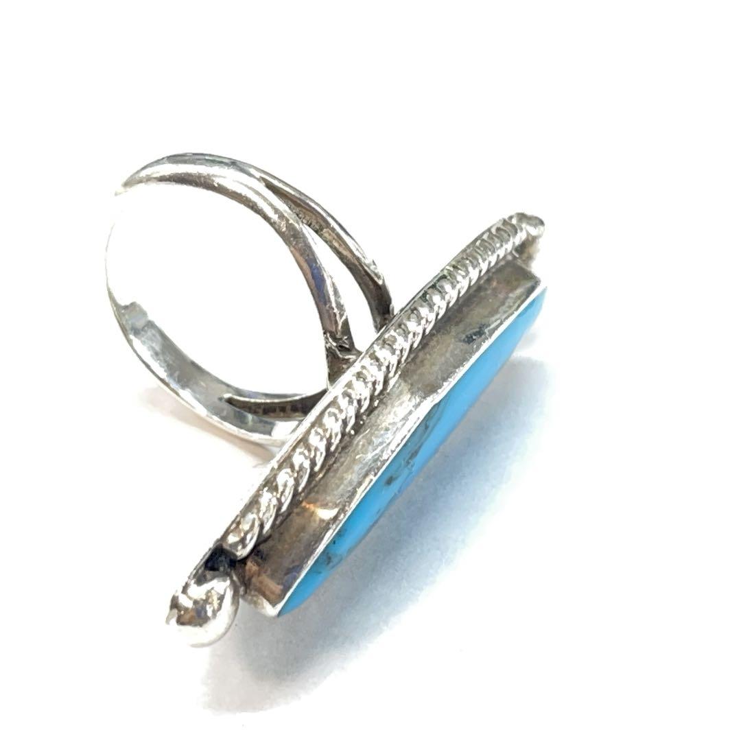 2145 メキシコシルバーターコイズ リング 12号 SILVER925 - メルカリ