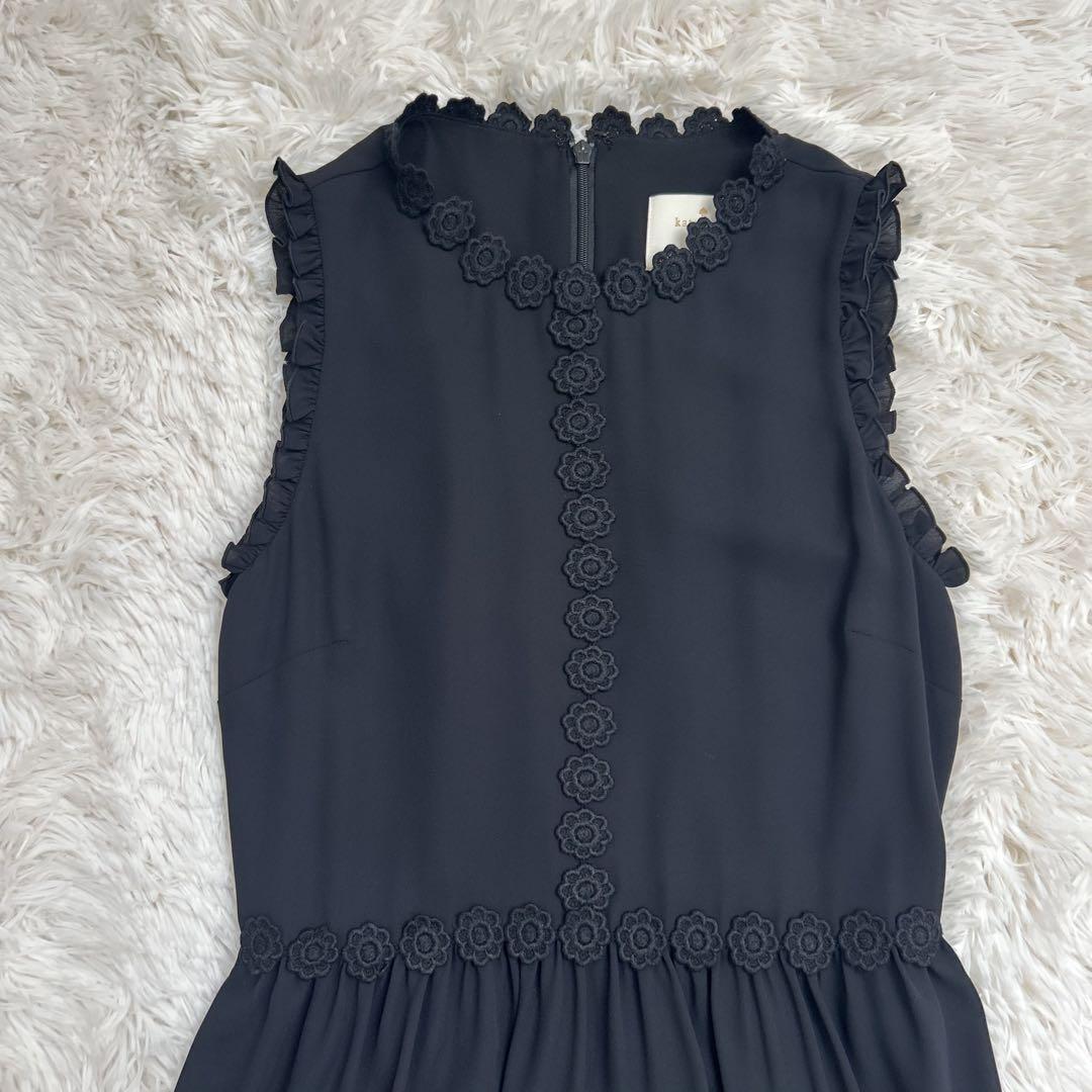 【kate spade】 ノースリーブワンピース 黒 kate spade NEW YORK - ※値下げ【Kate spade】黒のワンピースの