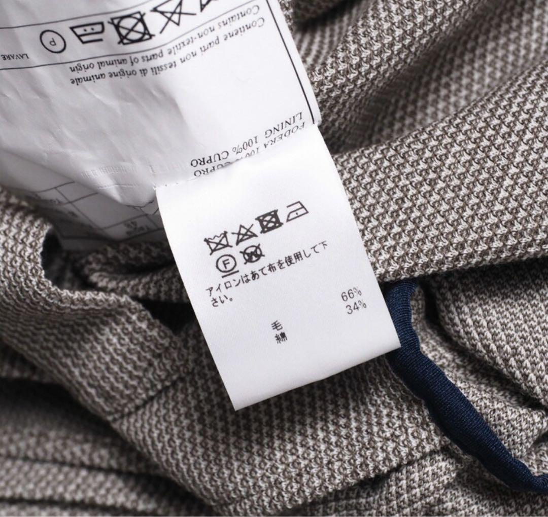 サイズ 48 Belvest ベルベスト テーラードジャケット ピークドラペル