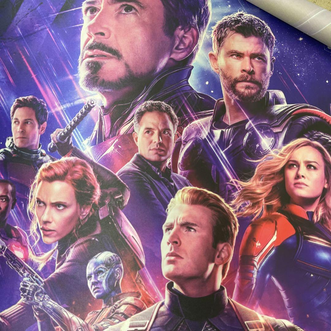 数量限定SALE 美品‼️アベンジャーズ ファブリックポスター エンドゲーム ポスター