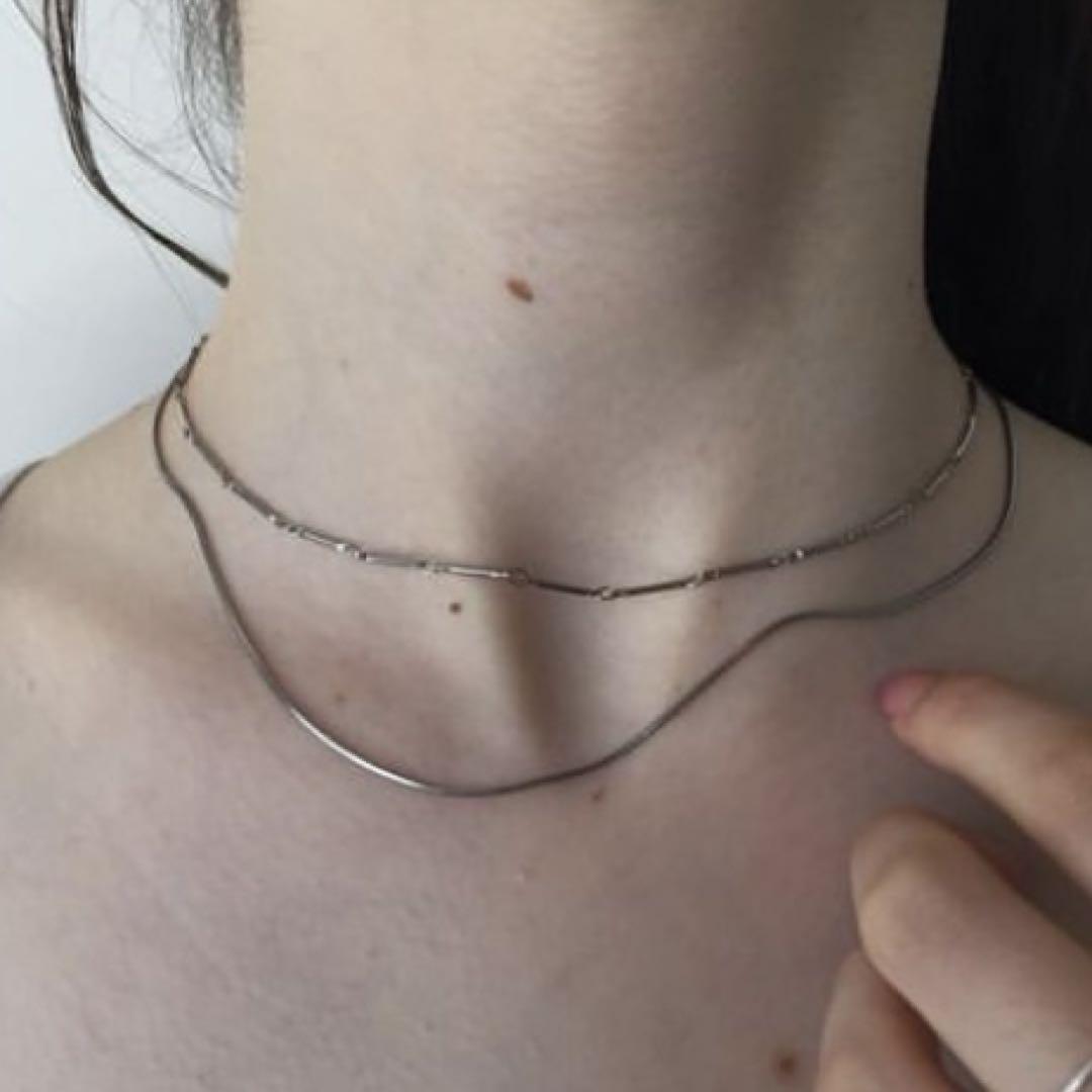 通販 yurika_akutsu necklace silver アクセサリー