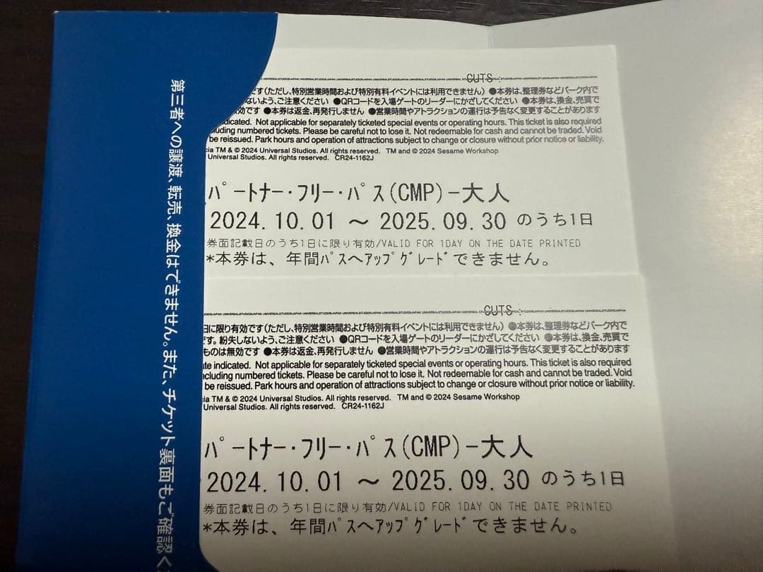 ユニバーサルスタジオジャパン パートナーフレンドリーチケット大人1枚 有効期限 2019/06/12まで USJ パートナー・フレンドリー・チケット 大人1枚 ユニバーサル