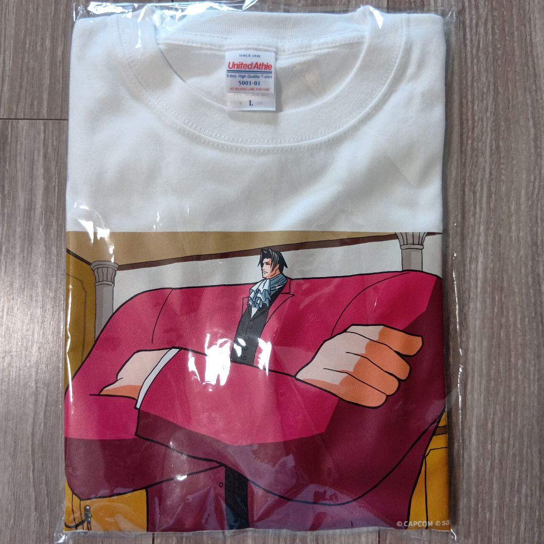 カプくじ sattou✕逆転裁判 Tシャツ 御剣怜侍 - メルカリ