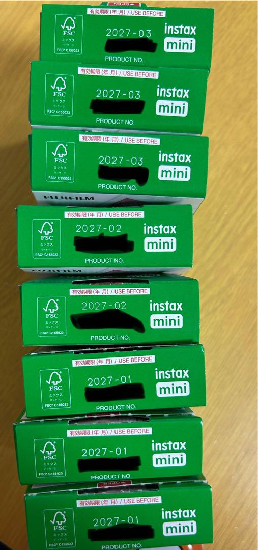 80枚　新品未使用　富士フイルム　instax mini　チェキフィルム