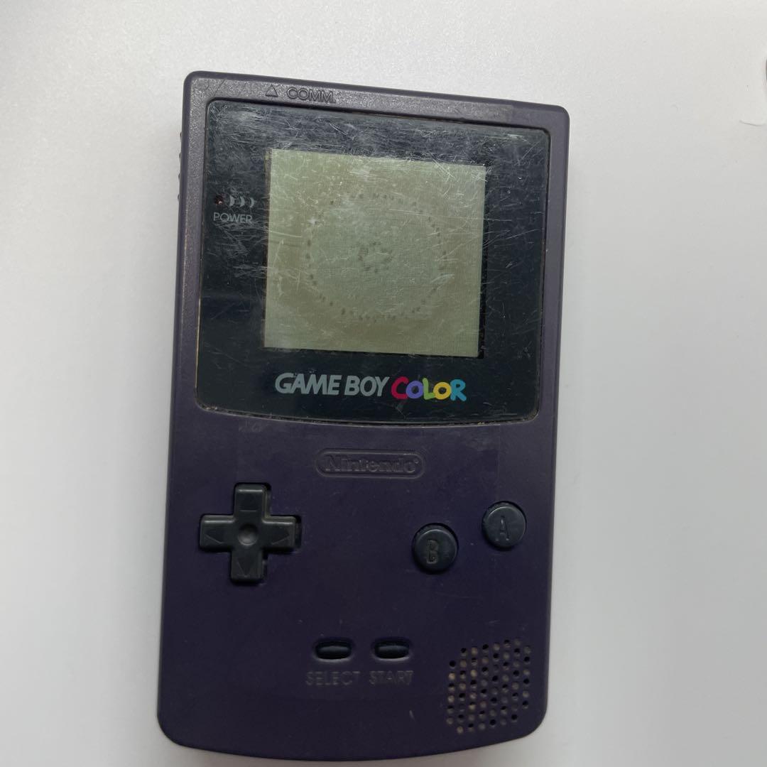 ゲームボーイカラー CGB-001 パープル　ジャンク