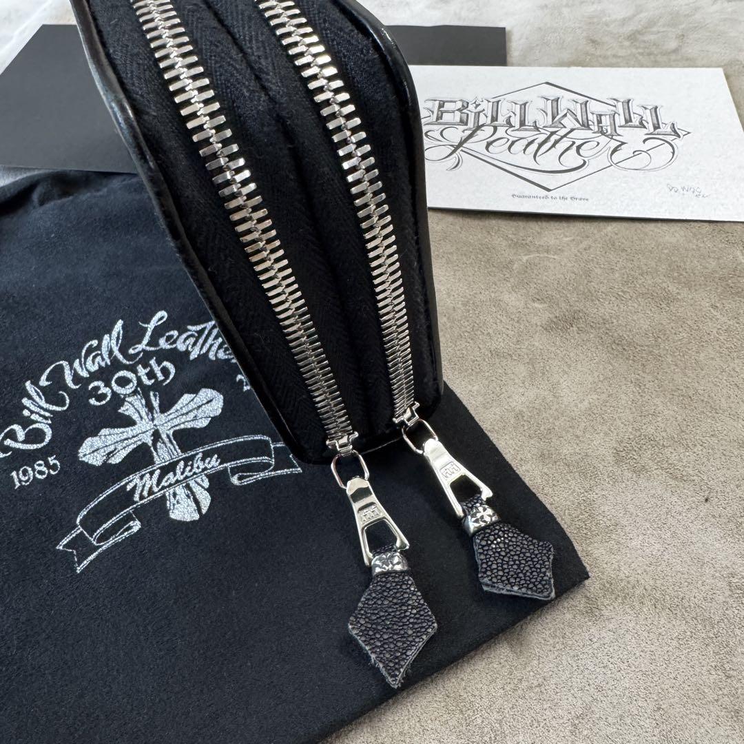 Bill Wall Leather ビルウォールレザー ダブルジップウォレット