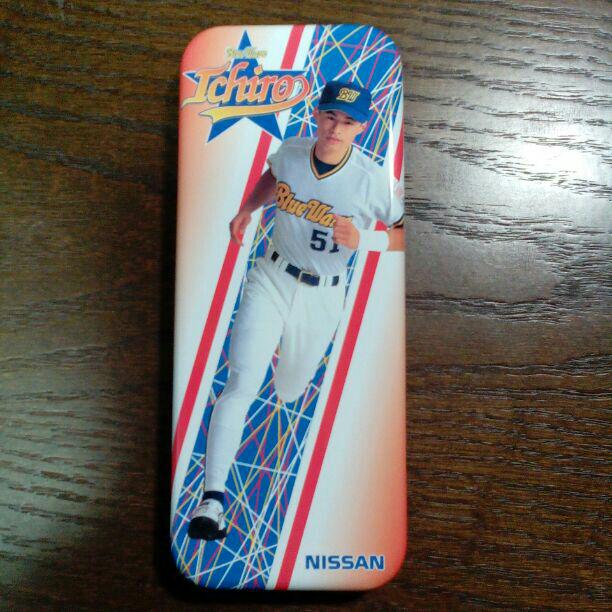 激レア 新品未使用品】Ichiro イチローオリックス時代 缶ペンケース