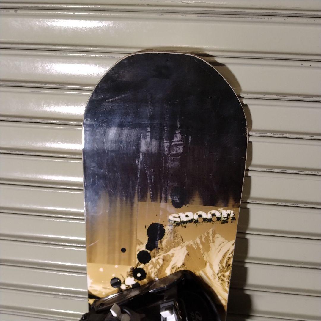 SPOON 150cm スノーボード ビンディング M/Lサイズ ケース付