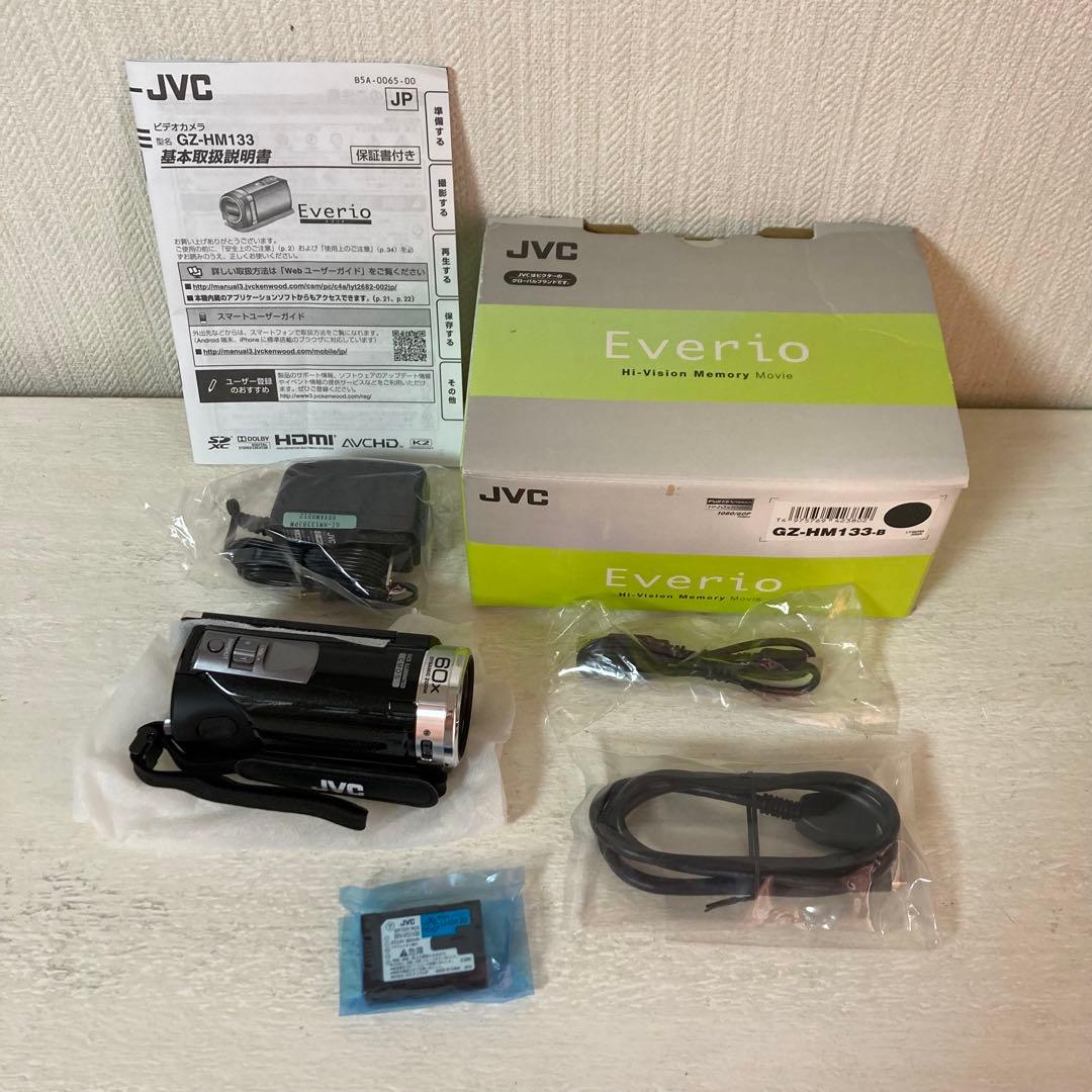 高額売筋GZ-HM133 JVC ビクター ハイビジョンメモリームービー
