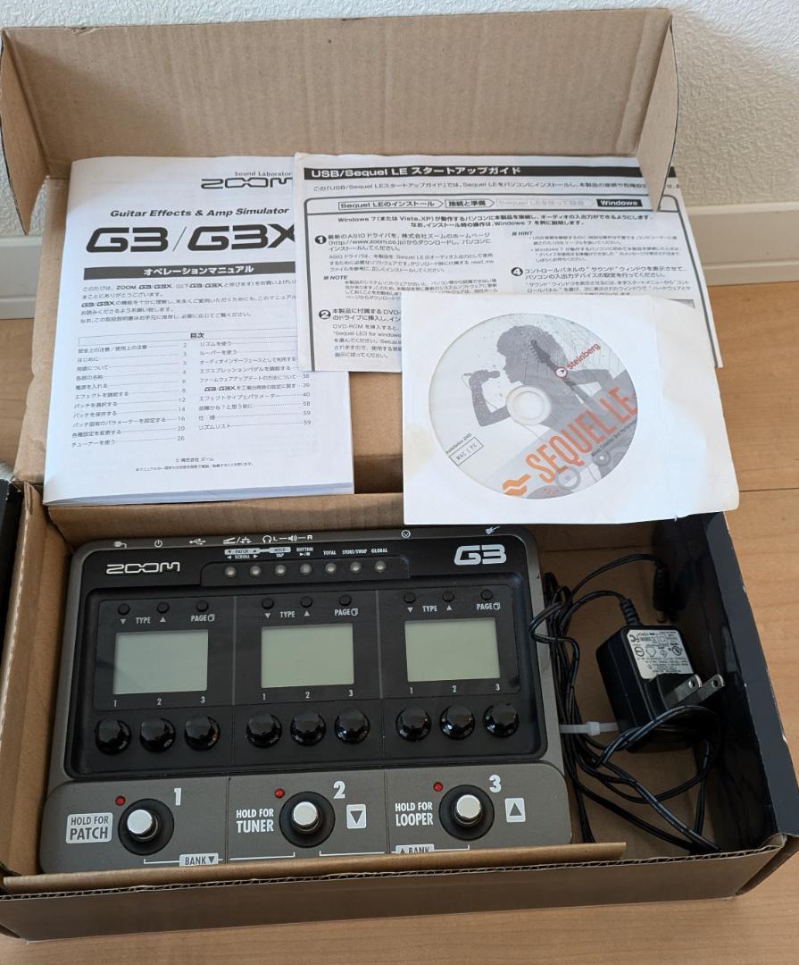 ZOOM G3 マルチエフェクター