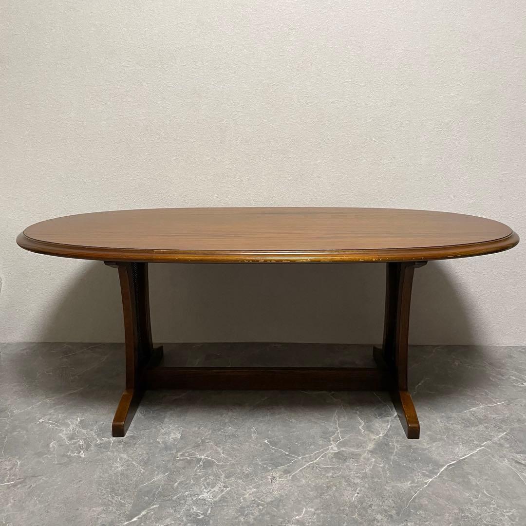 オーバル型センターテーブル