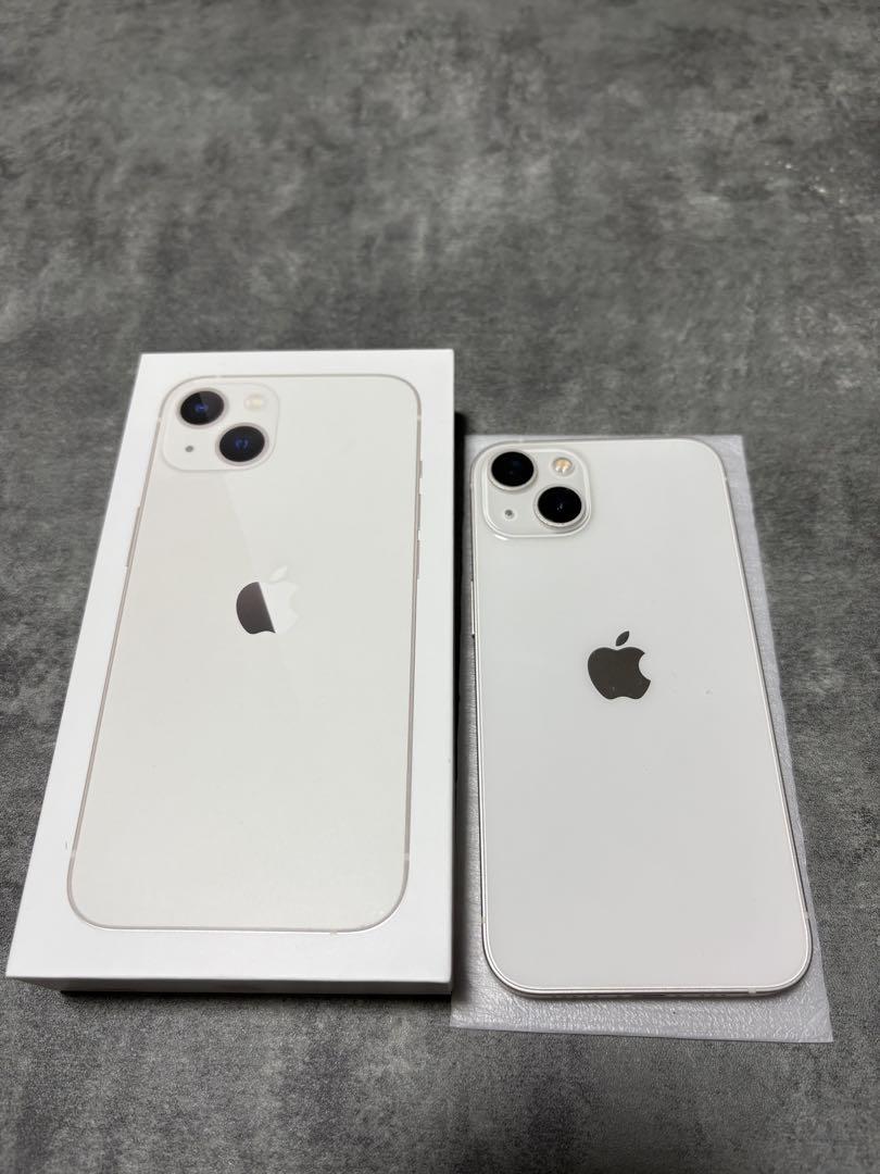 Apple iPhone 13 ホワイト 本体 125GB - メルカリ