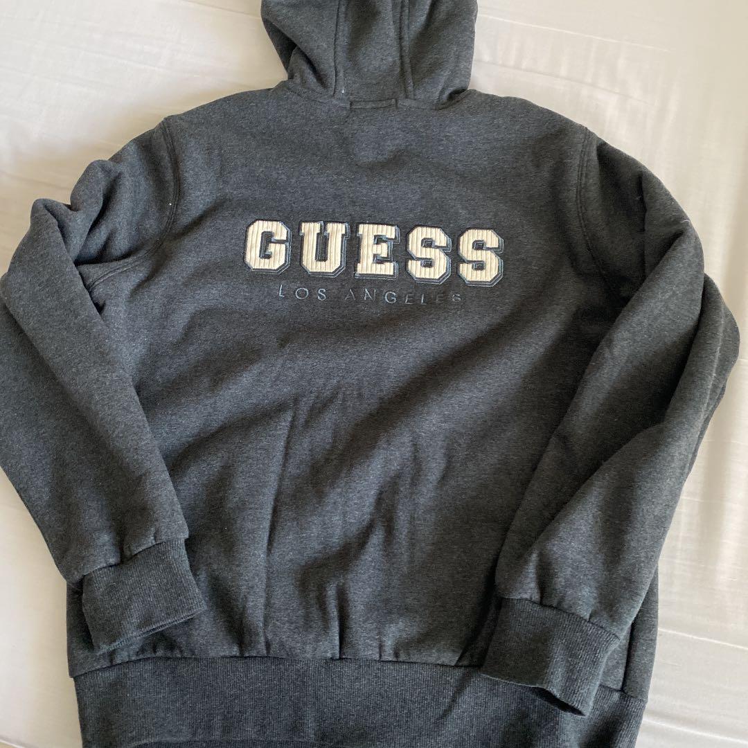 最新作豊富な GUESSパーカー裏起毛 tz49e-m42363959108 2022セール