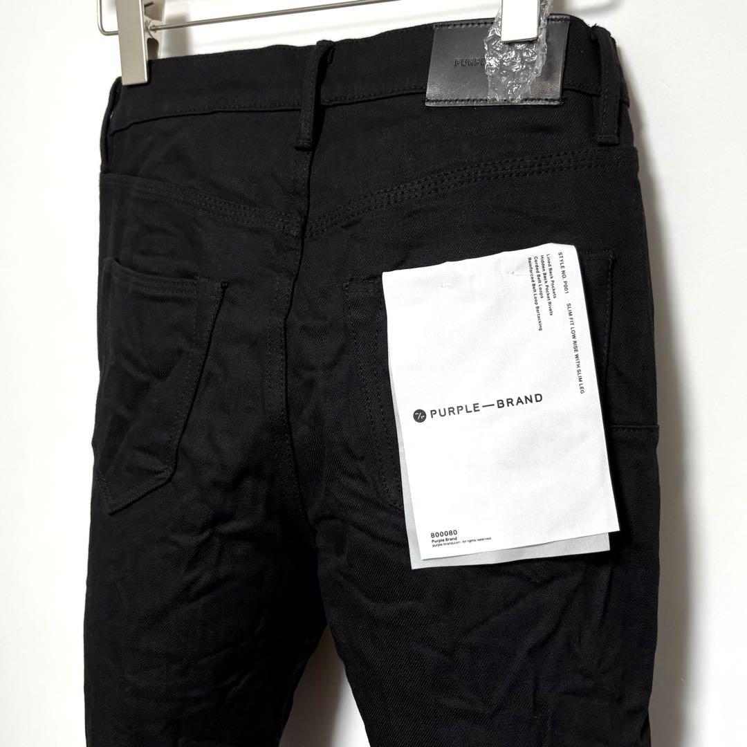 PURPLE BRAND ブラックデニム 28 P001 Leathered Black – PURPLE BRAND