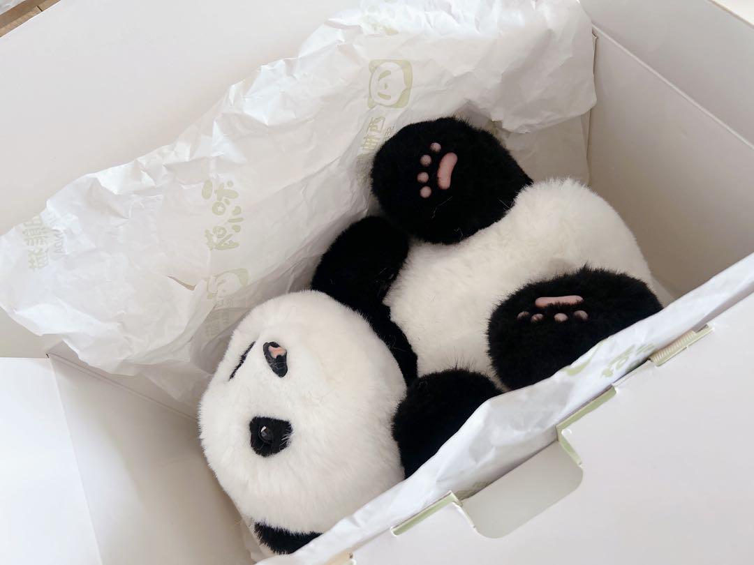 Chongker パンダのぬいぐるみがリアル 完全手作り