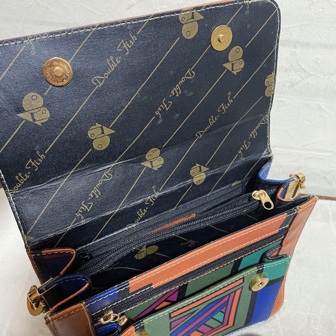 Double-Fish ダブルフィッシュ ショルダーバッグ VINTAGE isosware.com