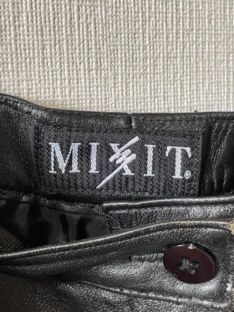 Genuine leather pants