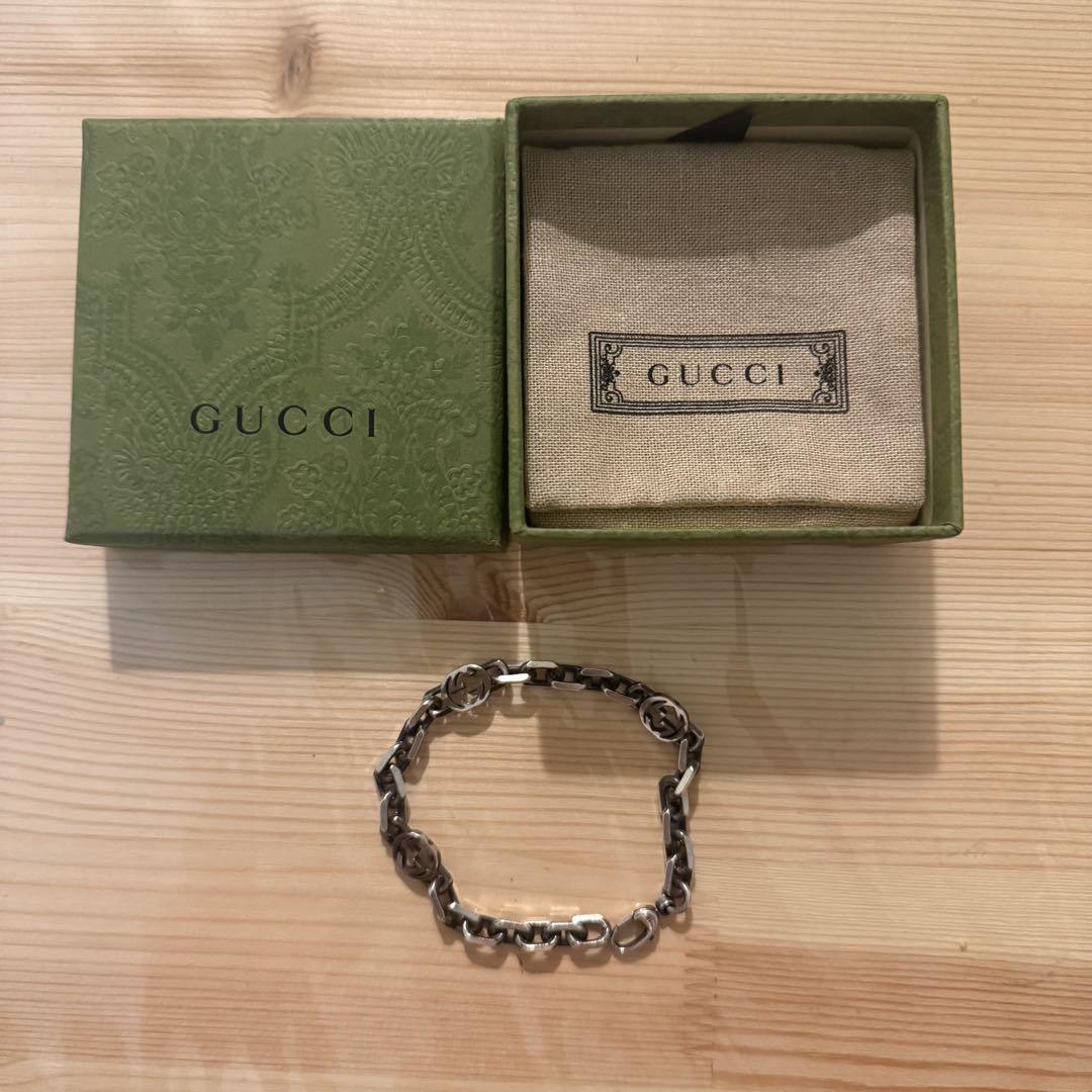 ★送料関税込★GUCCI インターロッキングG チェーンブレスレット 61Qhlu-WZZL.jpg