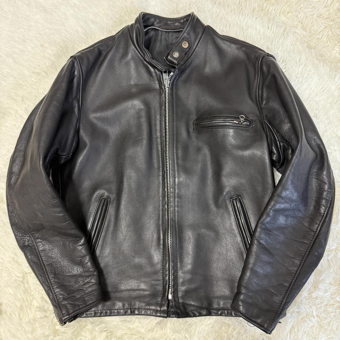 schott ショット 641 シングルライダースジャケット レザージャケット