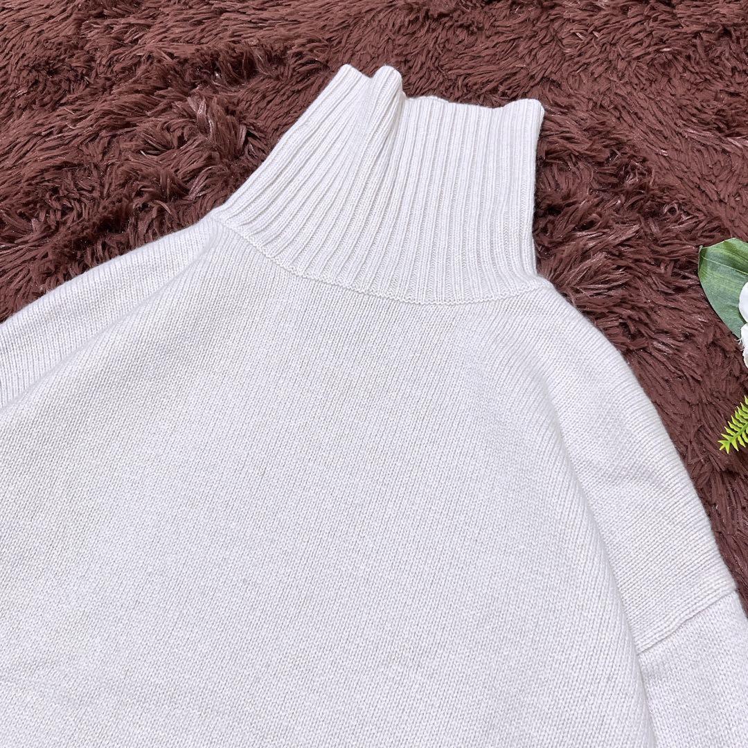 美品✨ノーク ウールカシミヤタートルネックニット プルオーバー