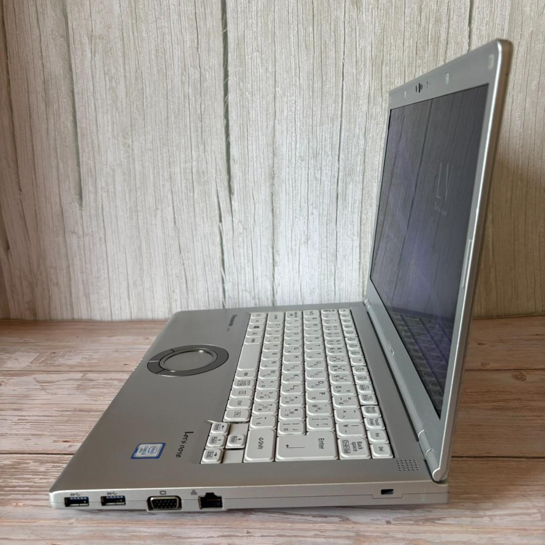 【人気の国産PC❗DVD❗】レッツノート✨i5✨8G✨SSD256G✨14.0