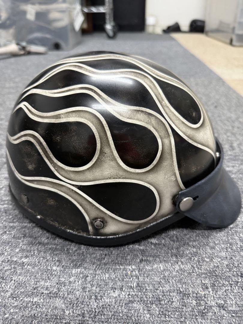 【超美品】ポリヘル ポリス ハーフ 黒フレア Lサイズ