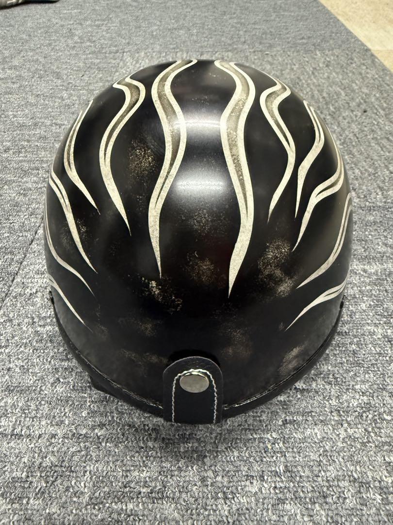 【超美品】ポリヘル ポリス ハーフ 黒フレア Lサイズ