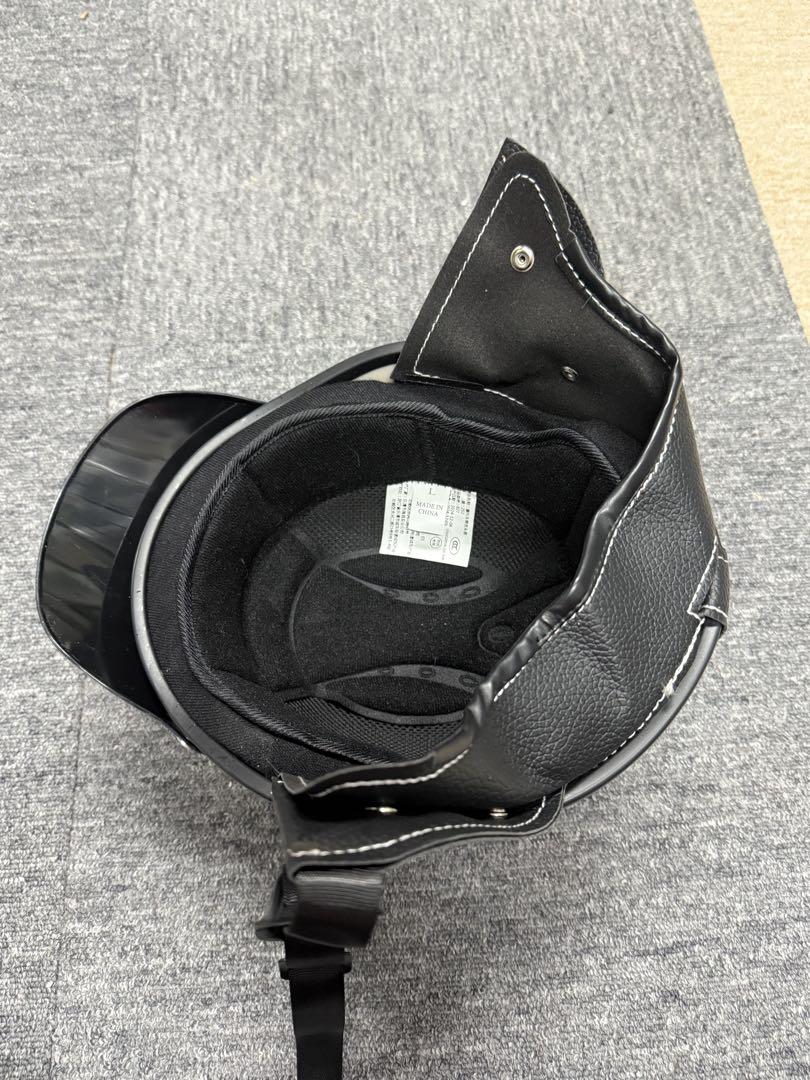 【超美品】ポリヘル ポリス ハーフ 黒フレア Lサイズ