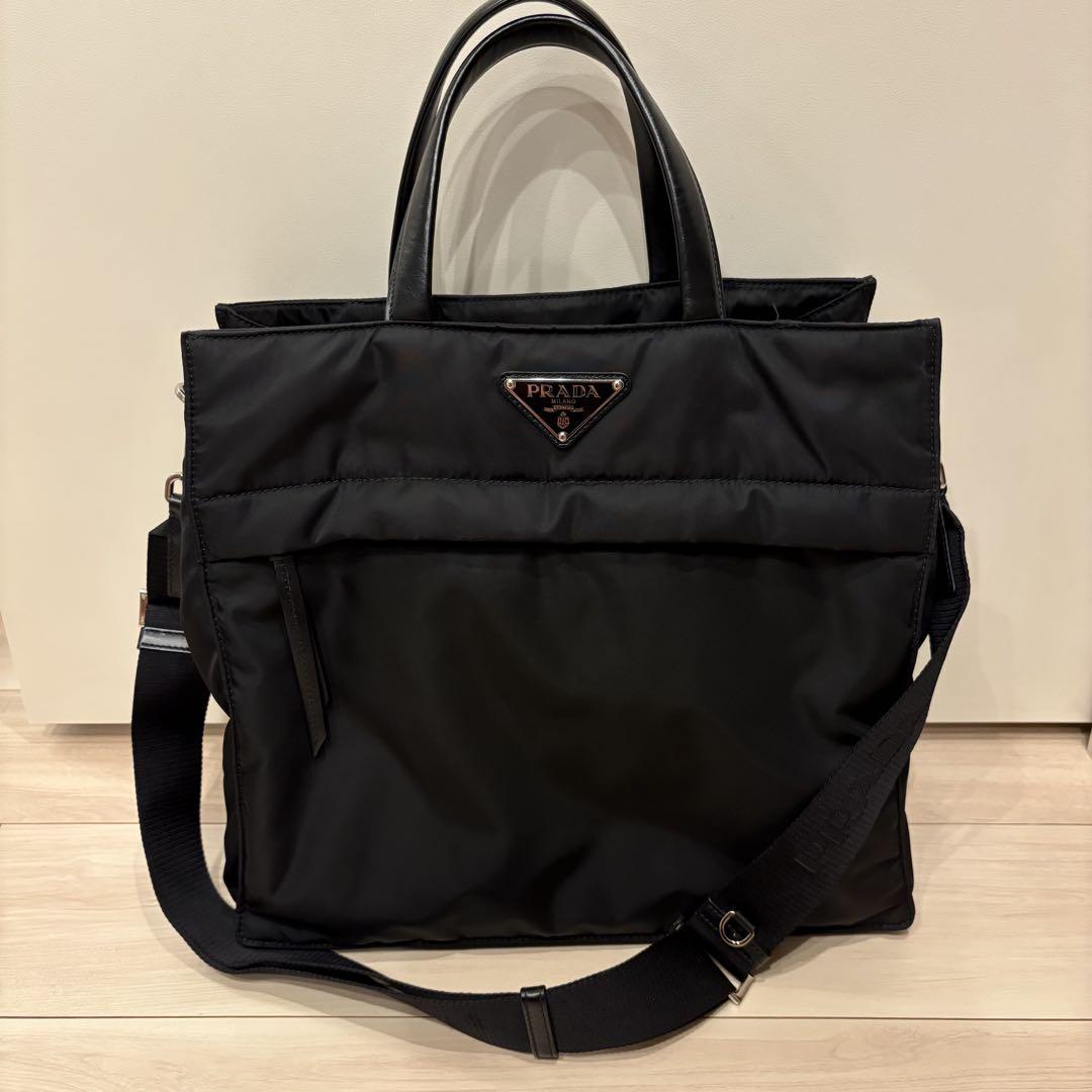 PRADA プラダ 2WAYトートバッグ 2VG076 ユニセックス