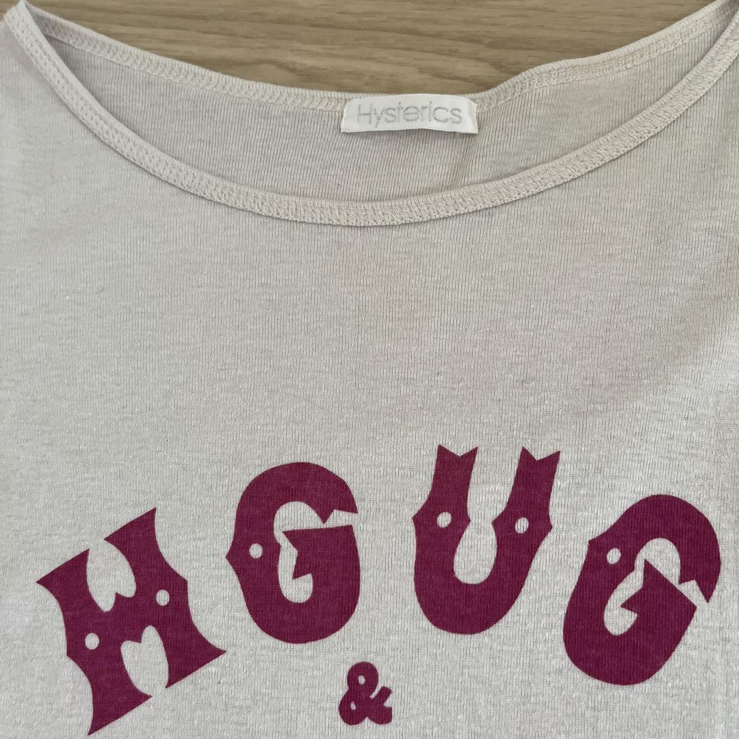 ヒステリックス  HGUG ＆DOPEカシミア混長袖カットソー☆レア