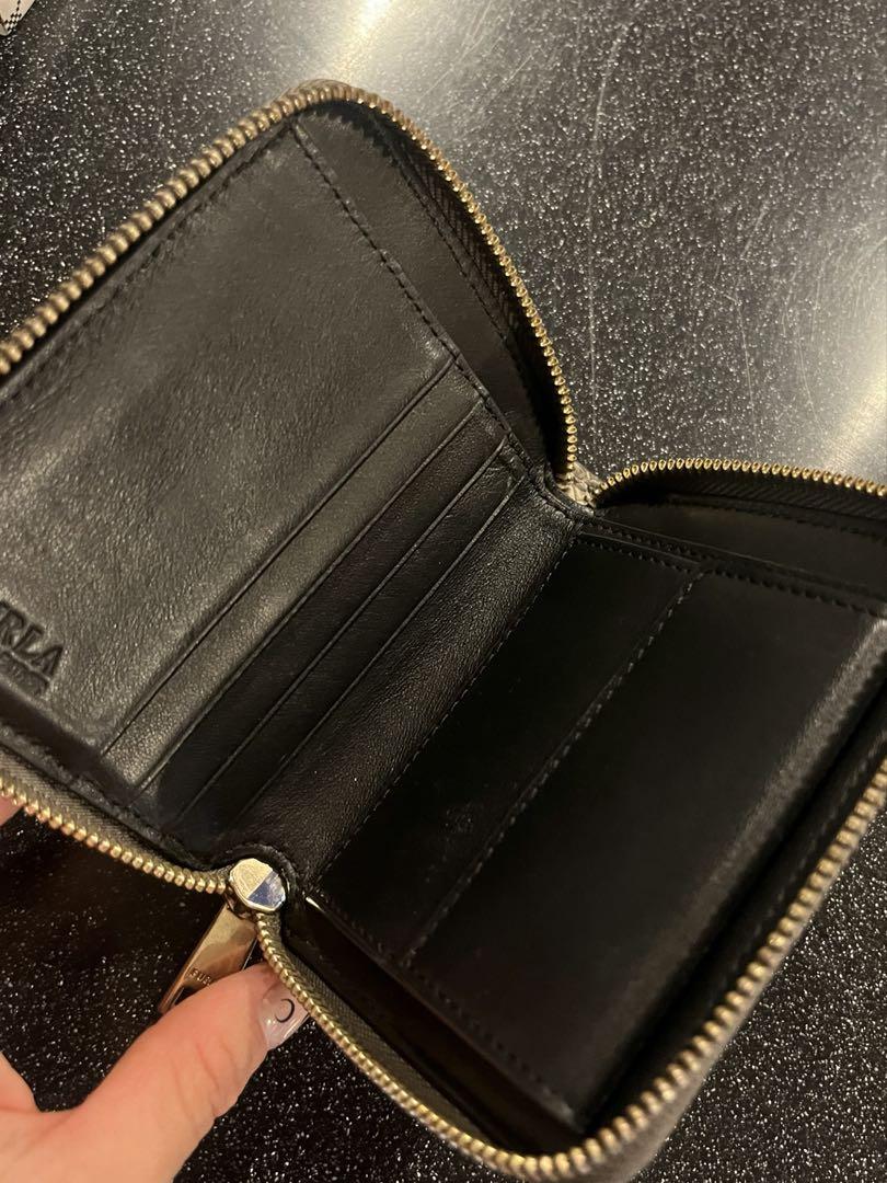 【限定セール！】 FURLA ヘビ柄 コインケース 合成皮革 小物