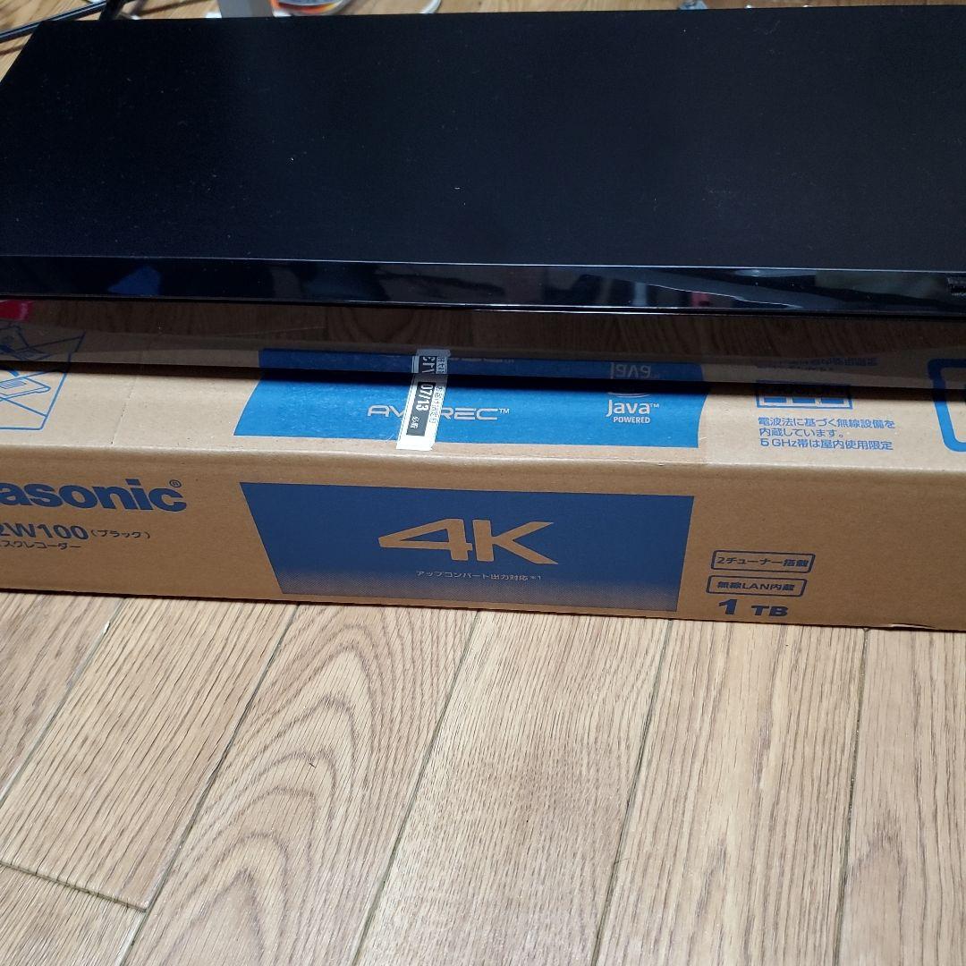 プレーヤー Panasonic DMR-2W100 BLACK