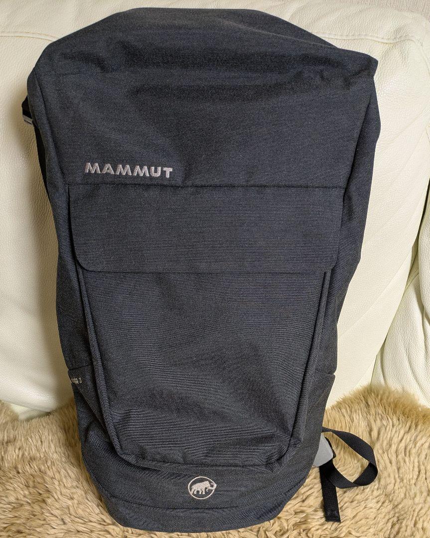 【美品レア】MAMMUT マムート登山・街用ザック　リュック25L濃灰 廃盤