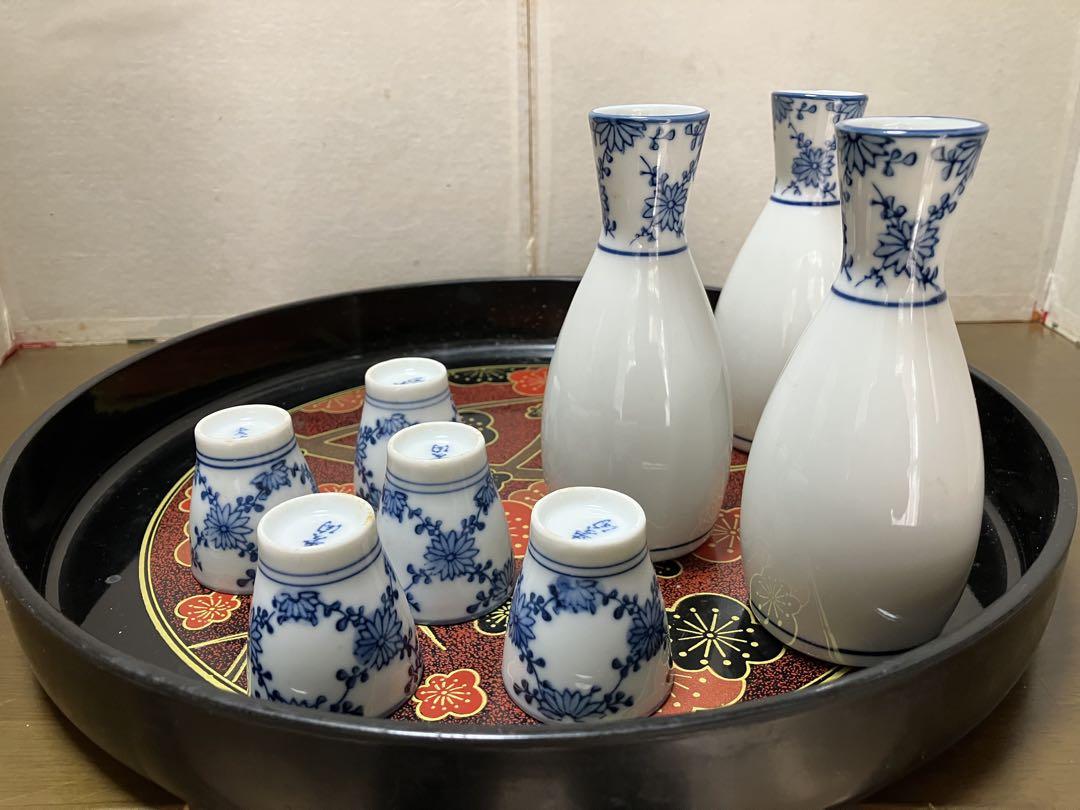 お正月の準備に‼️徳利3本お猪口5個中古品送料無料