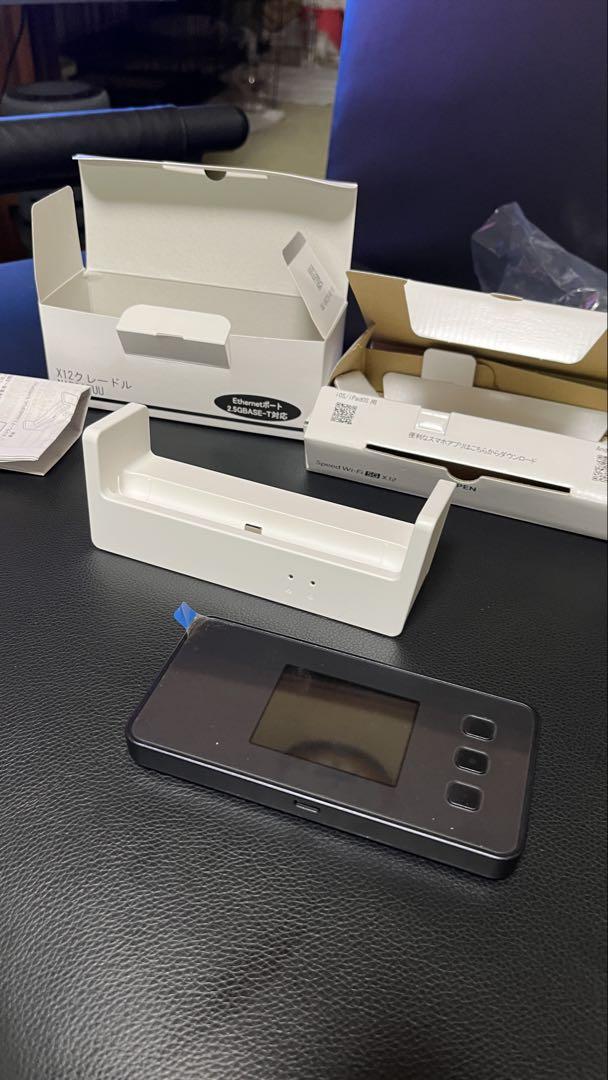 Speed WiFi5GX12ドック付NAR03SKU+NAR03PUU 中古品