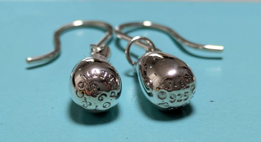 Tiffany & Co. シルバー ティアドロップピアス 約2.5cm Tiffany & Co. シルバー ティアドロップピアス 約2.5cm