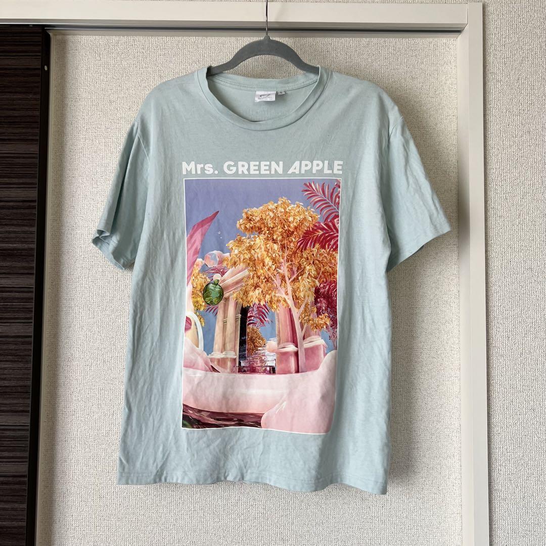 Mrs. GREEN APPLE Tシャツ ミントグリーン