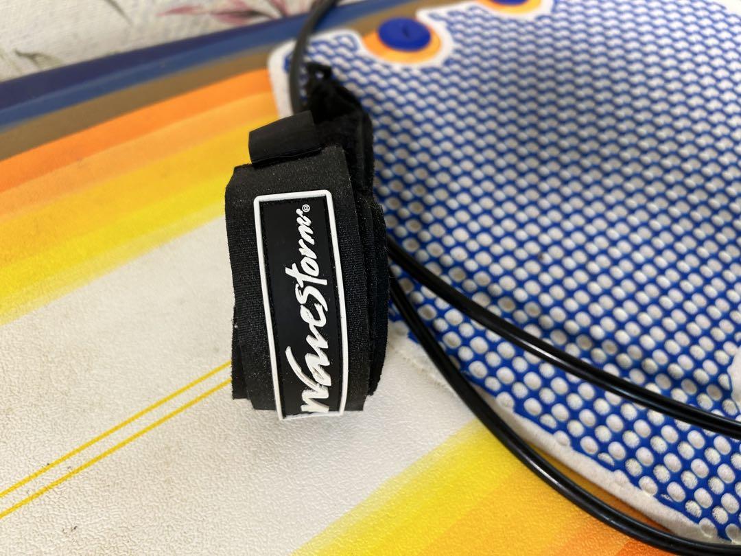 Wavestorm コストコサーフボード8ft ファンボード　フィン、リーシュ付