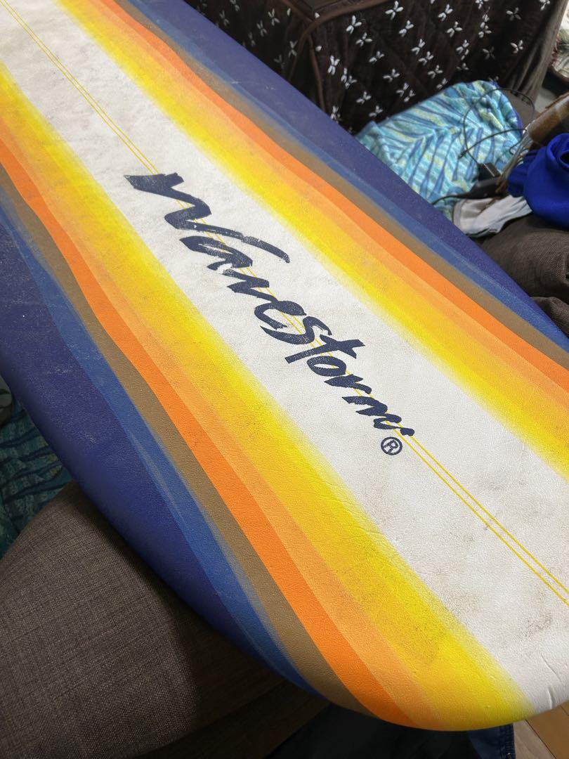Wavestorm コストコサーフボード8ft ファンボード　フィン、リーシュ付