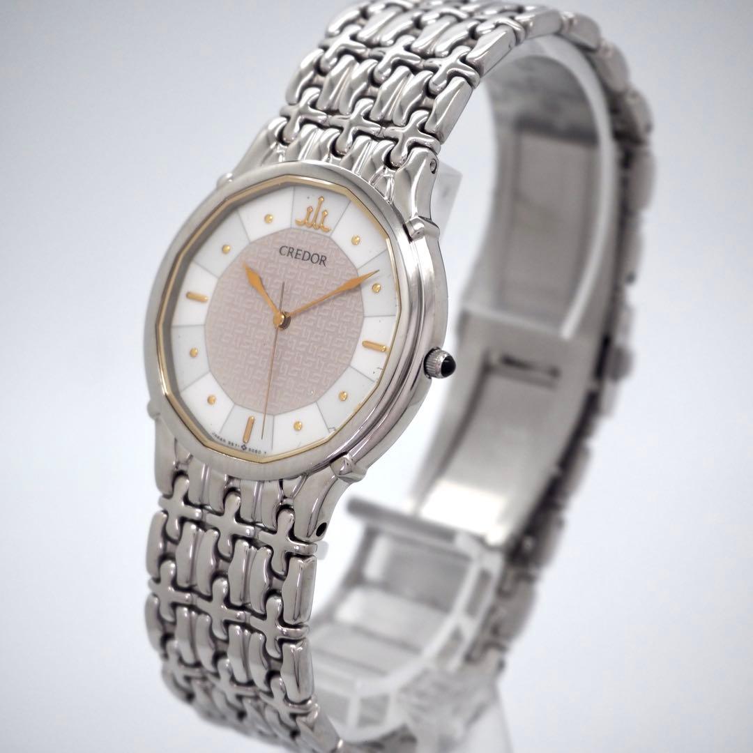 500【美品】SEIKO 時計　CREDOR メンズ　クレドール　最高峰モデル