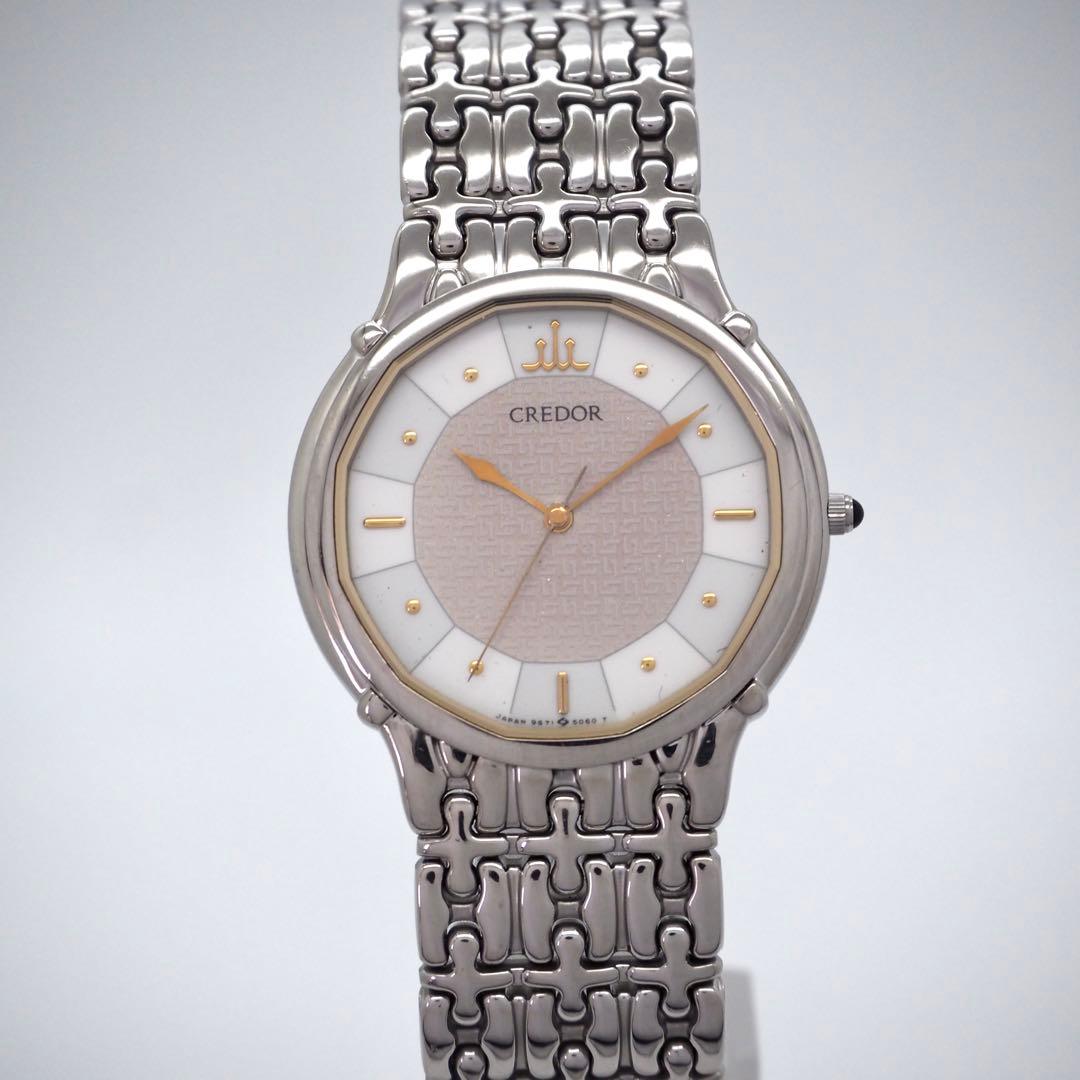 500【美品】SEIKO 時計　CREDOR メンズ　クレドール　最高峰モデル