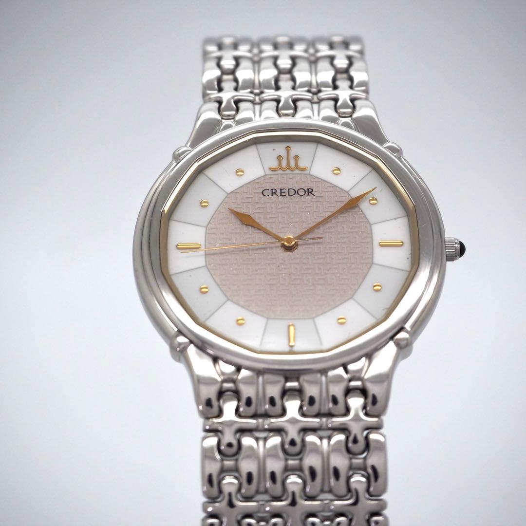 500【美品】SEIKO 時計　CREDOR メンズ　クレドール　最高峰モデル