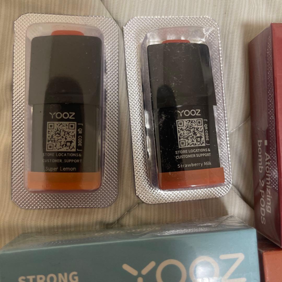 未使用品　YOOZ 電子タバコ用カートリッジ 7種セット ポッド　➕2種