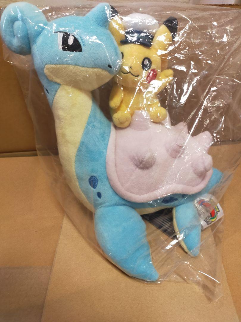 ポケモン wcs 2023 ヨコハマ ラプラス&ピカチュウ ぬいぐるみ
